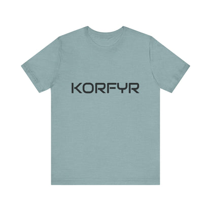 KORFYR Stylish Unisex Jersey Tee - Modern Graphic Tee for Casual Wear, Gifts, Everyday Use, Music Lovers, Trendy Outfit