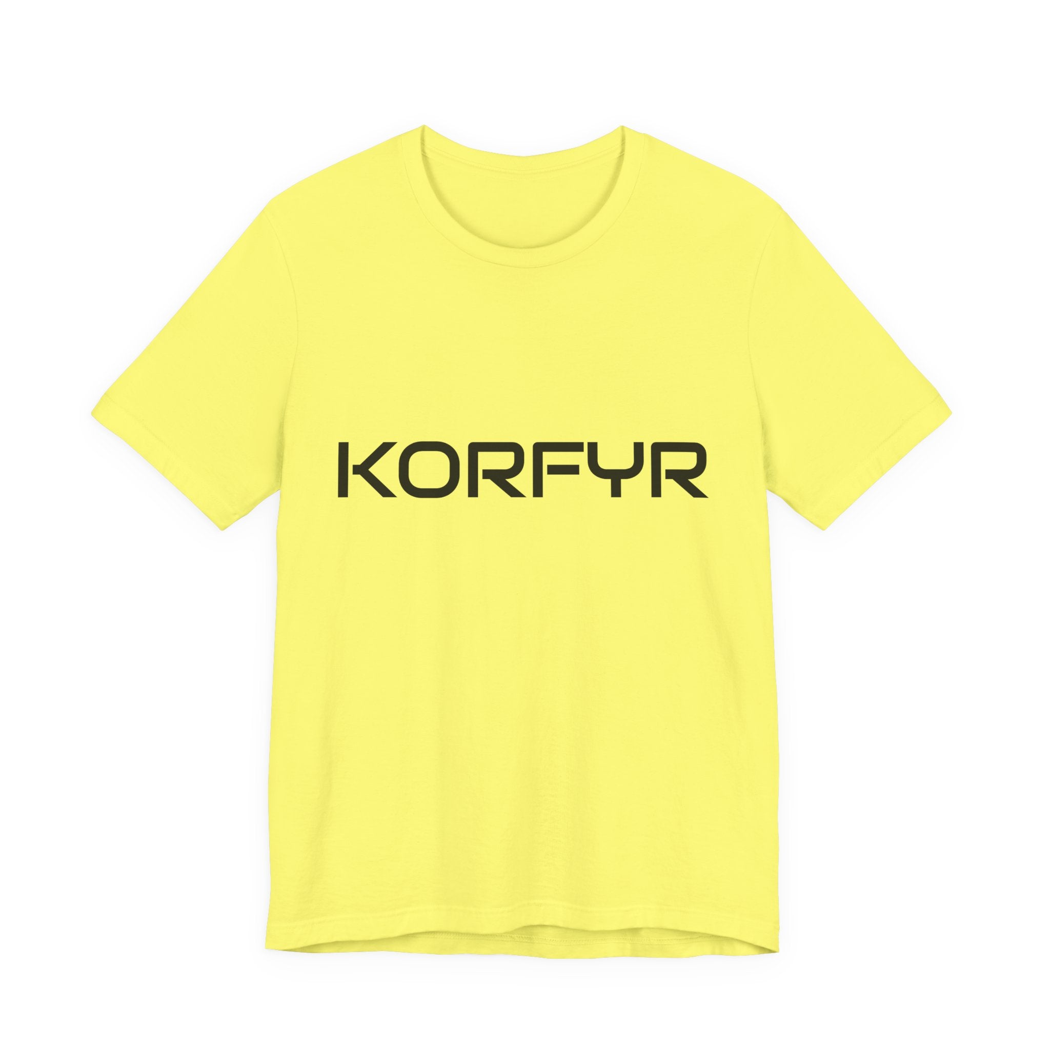 KORFYR Stylish Unisex Jersey Tee - Modern Graphic Tee for Casual Wear, Gifts, Everyday Use, Music Lovers, Trendy Outfit