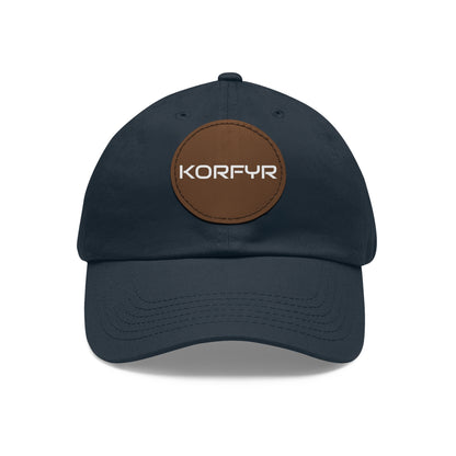 KORFYR Stylish Dad Hat with Leather Patch, Casual Sports Cap, Father’s Day Gift, Summer Accessory, Outdoor Fashion