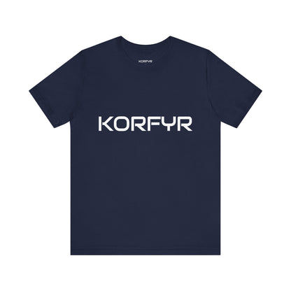 KORFYR Unisex Jersey Tee - Casual Wear, Graphic T-Shirt, Streetwear, Gift for Him/Her, Everyday Comfort