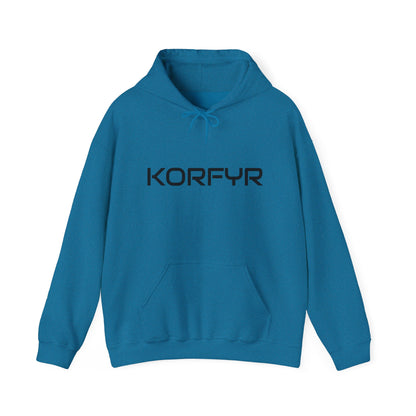 KORFYR Unisex Heavy Blend Hooded Sweatshirt, Cozy Pullover, Casual Wear, Streetwear, Gift for Friends