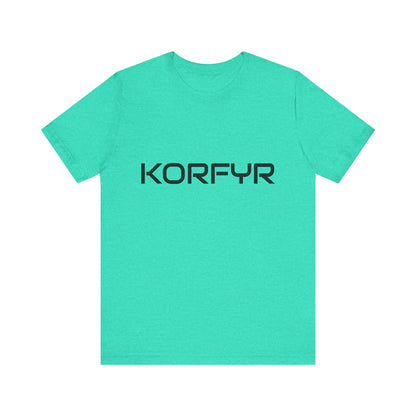 KORFYR Stylish Unisex Jersey Tee - Modern Graphic Tee for Casual Wear, Gifts, Everyday Use, Music Lovers, Trendy Outfit