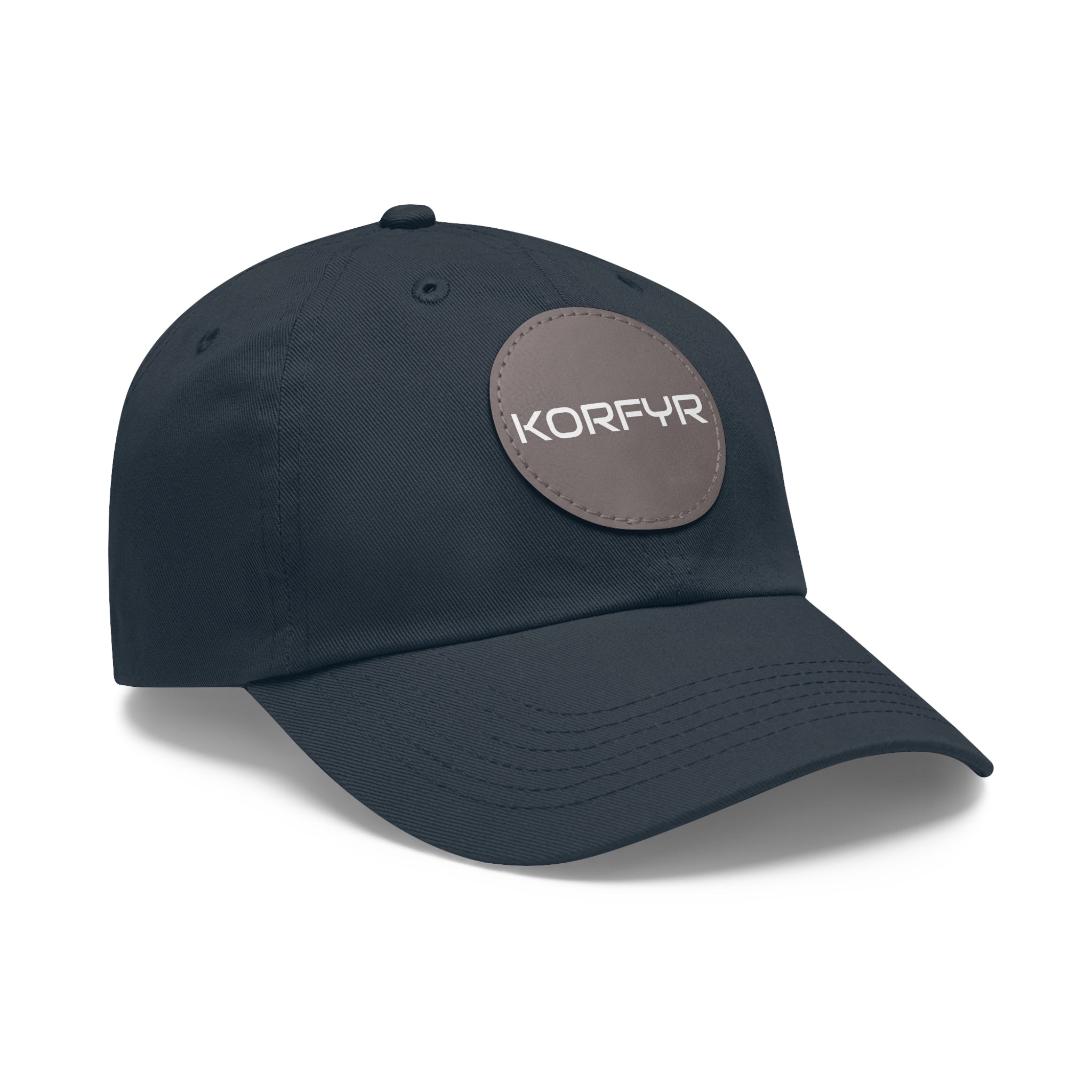 KORFYR Stylish Dad Hat with Leather Patch, Casual Sports Cap, Father’s Day Gift, Summer Accessory, Outdoor Fashion