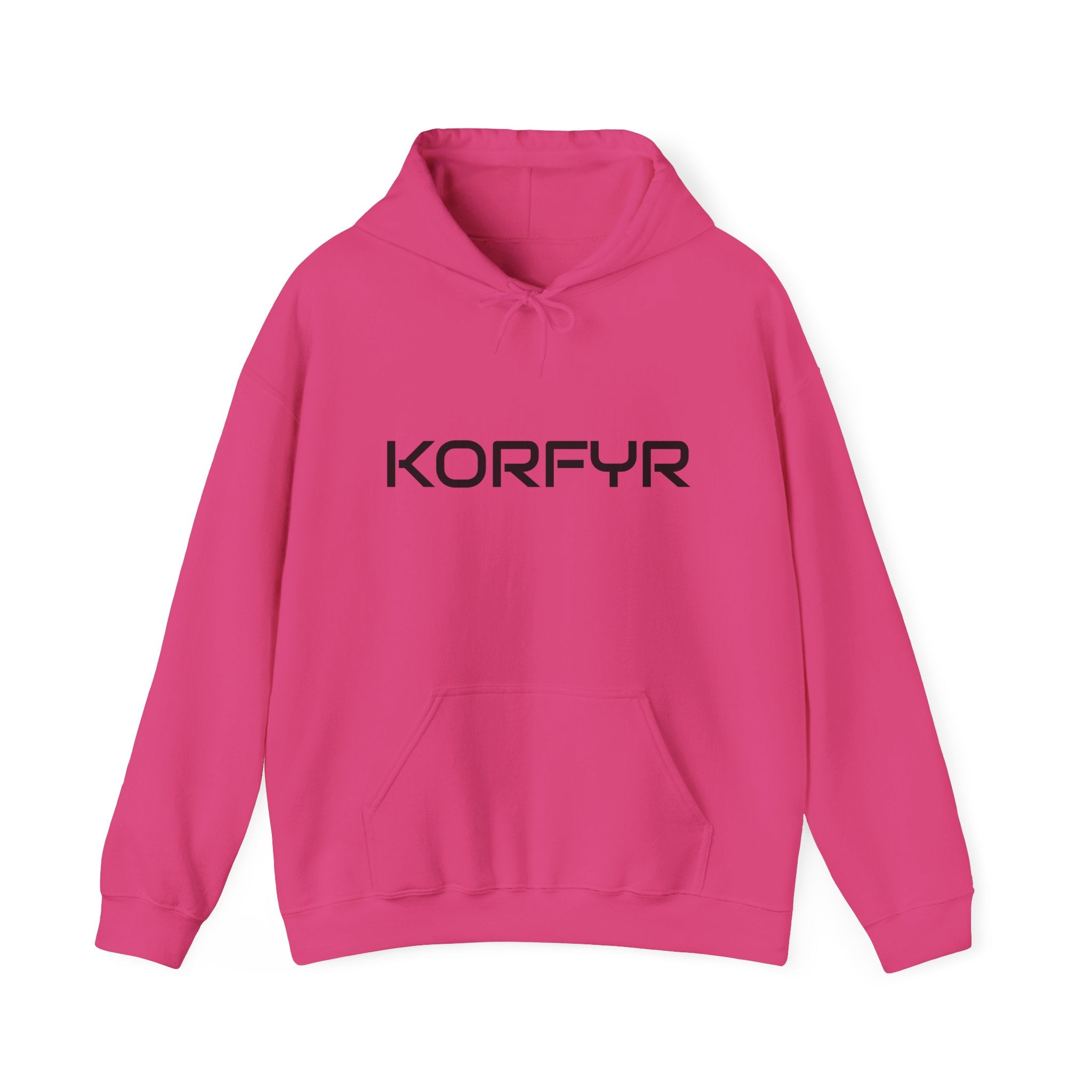 KORFYR Unisex Heavy Blend Hooded Sweatshirt, Cozy Pullover, Casual Wear, Streetwear, Gift for Friends