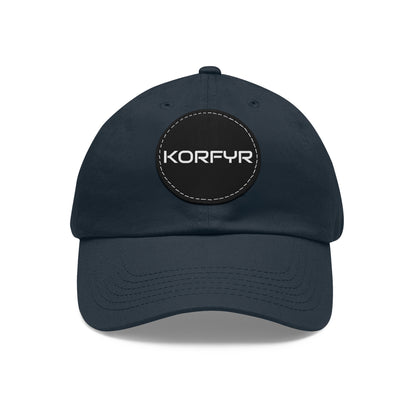 KORFYR Stylish Dad Hat with Leather Patch, Casual Sports Cap, Father’s Day Gift, Summer Accessory, Outdoor Fashion