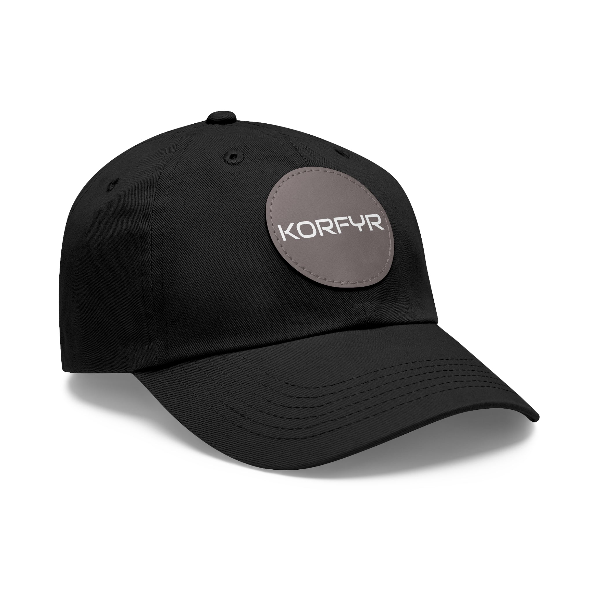 KORFYR Stylish Dad Hat with Leather Patch, Casual Sports Cap, Father’s Day Gift, Summer Accessory, Outdoor Fashion