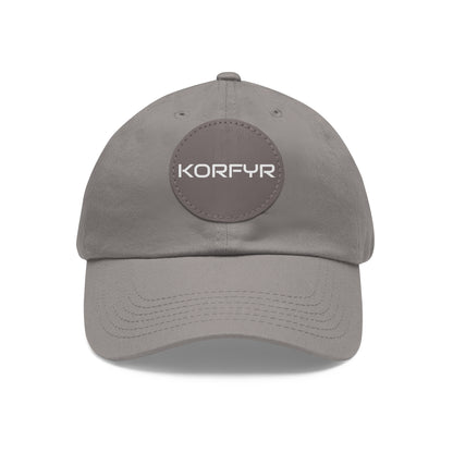 KORFYR Stylish Dad Hat with Leather Patch, Casual Sports Cap, Father’s Day Gift, Summer Accessory, Outdoor Fashion