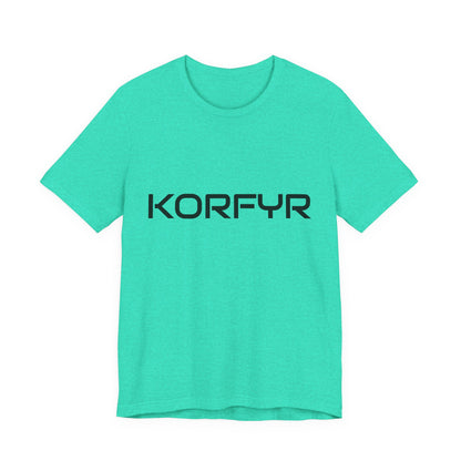 KORFYR Stylish Unisex Jersey Tee - Modern Graphic Tee for Casual Wear, Gifts, Everyday Use, Music Lovers, Trendy Outfit