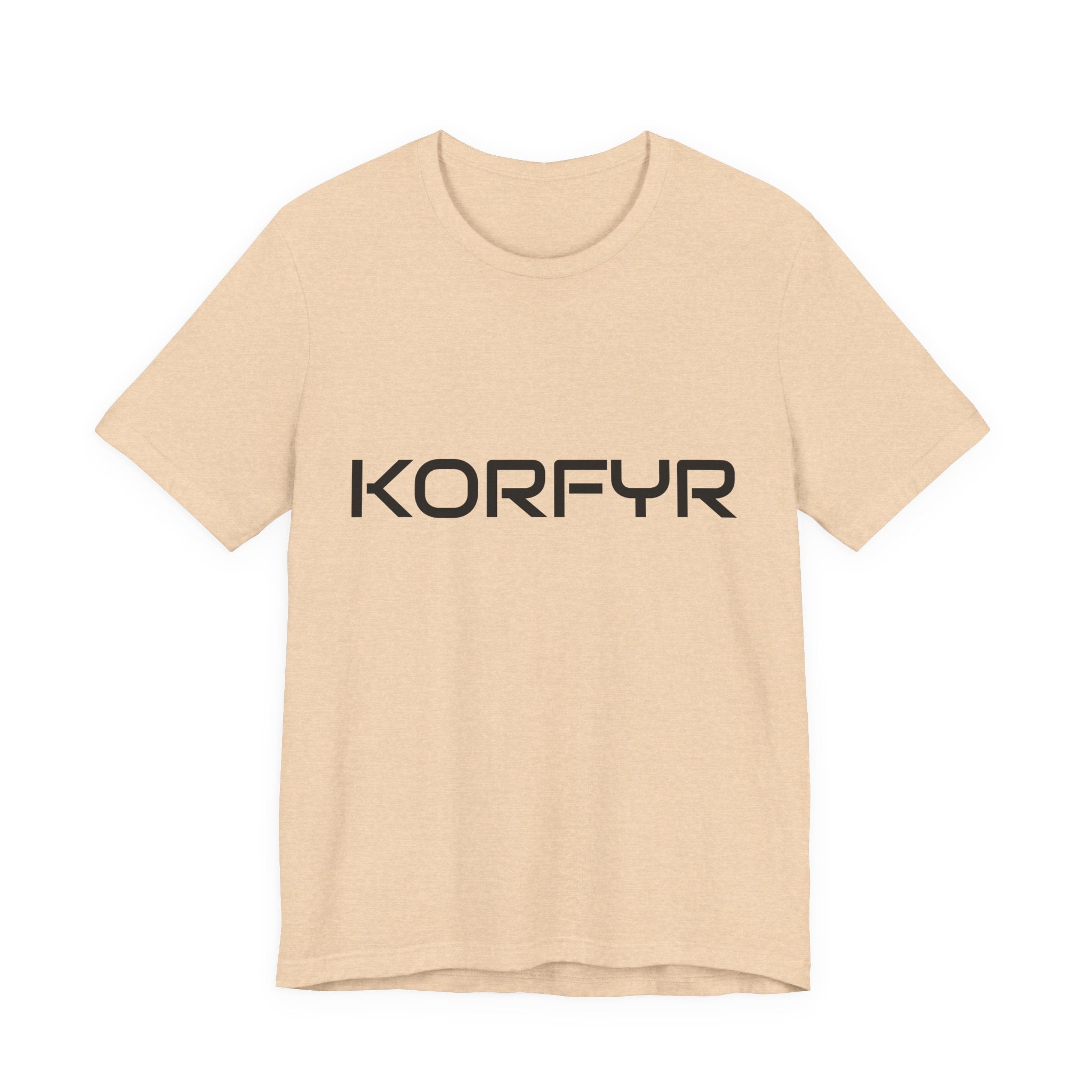 KORFYR Stylish Unisex Jersey Tee - Modern Graphic Tee for Casual Wear, Gifts, Everyday Use, Music Lovers, Trendy Outfit