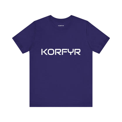 KORFYR Unisex Jersey Tee - Casual Wear, Graphic T-Shirt, Streetwear, Gift for Him/Her, Everyday Comfort