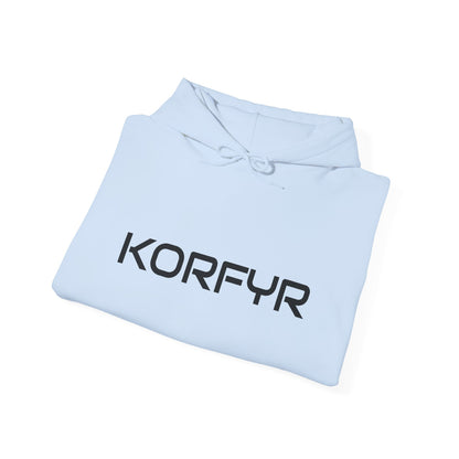 KORFYR Unisex Heavy Blend Hooded Sweatshirt, Cozy Pullover, Casual Wear, Streetwear, Gift for Friends