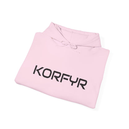 KORFYR Unisex Heavy Blend Hooded Sweatshirt, Cozy Pullover, Casual Wear, Streetwear, Gift for Friends