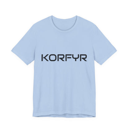 KORFYR Stylish Unisex Jersey Tee - Modern Graphic Tee for Casual Wear, Gifts, Everyday Use, Music Lovers, Trendy Outfit