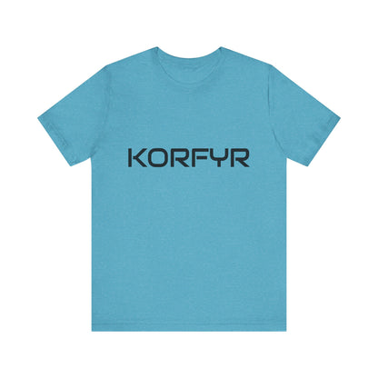 KORFYR Stylish Unisex Jersey Tee - Modern Graphic Tee for Casual Wear, Gifts, Everyday Use, Music Lovers, Trendy Outfit