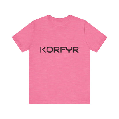 KORFYR Stylish Unisex Jersey Tee - Modern Graphic Tee for Casual Wear, Gifts, Everyday Use, Music Lovers, Trendy Outfit