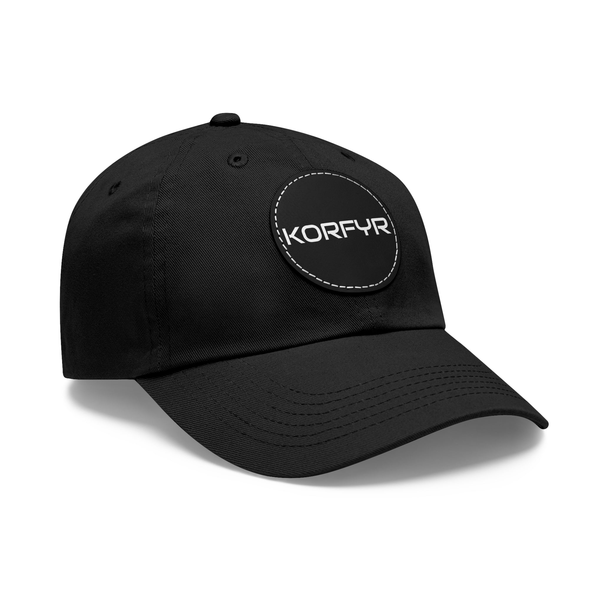 KORFYR Stylish Dad Hat with Leather Patch, Casual Sports Cap, Father’s Day Gift, Summer Accessory, Outdoor Fashion
