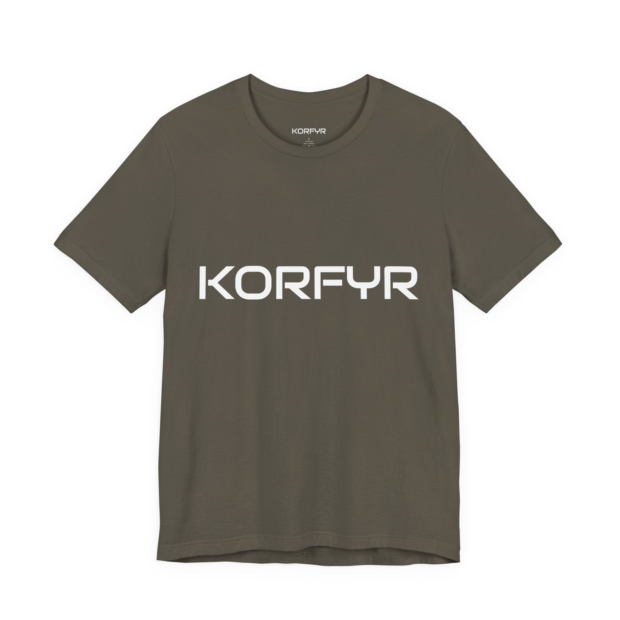 KORFYR Unisex Jersey Tee - Casual Wear, Graphic T-Shirt, Streetwear, Gift for Him/Her, Everyday Comfort