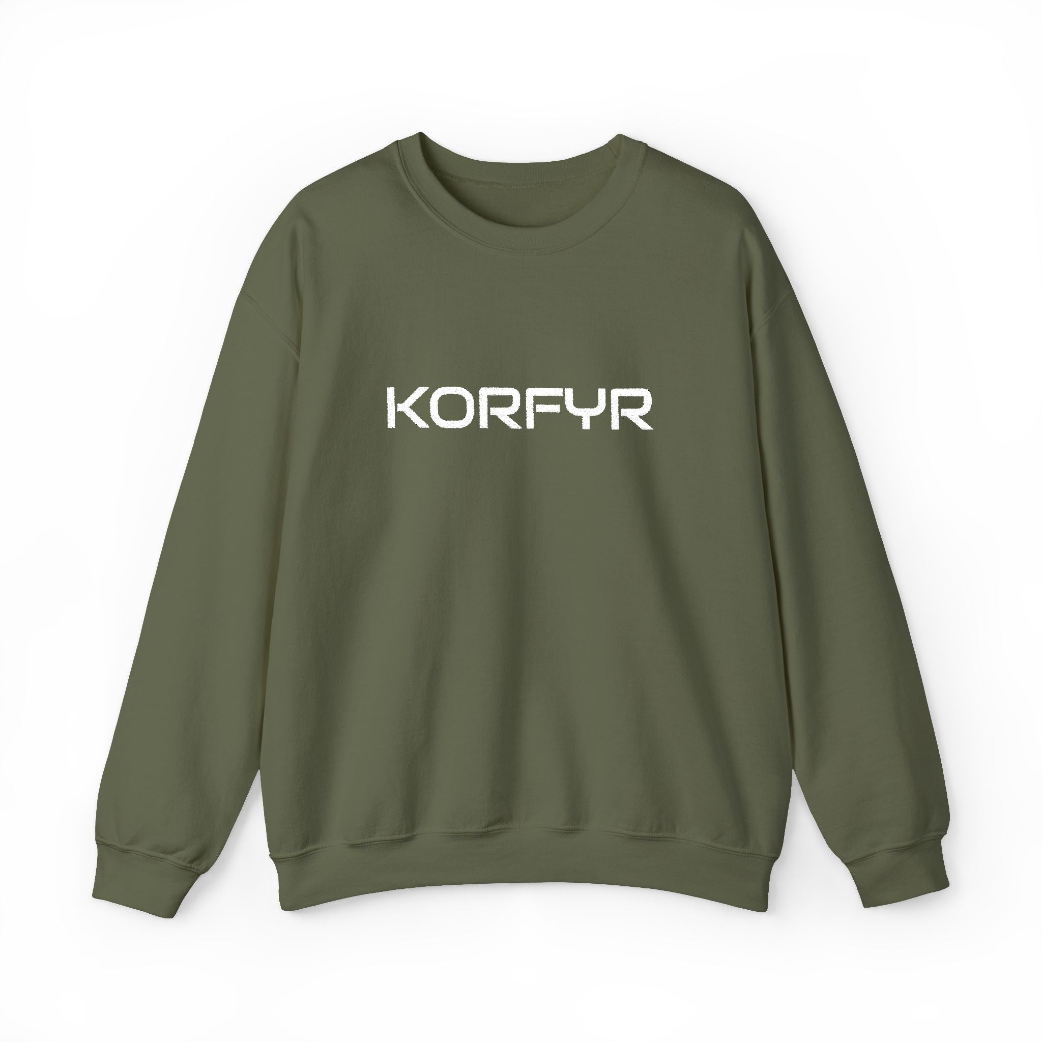 KORFYR Cozy Unisex Sweatshirt, Casual Wear, Gift for Him/Her, Streetwear, Cozy Layering Piece