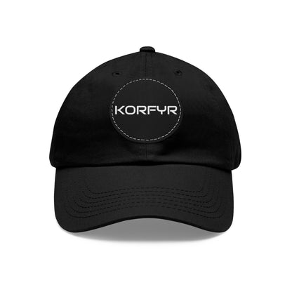 KORFYR Stylish Dad Hat with Leather Patch, Casual Sports Cap, Father’s Day Gift, Summer Accessory, Outdoor Fashion