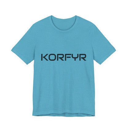 KORFYR Stylish Unisex Jersey Tee - Modern Graphic Tee for Casual Wear, Gifts, Everyday Use, Music Lovers, Trendy Outfit