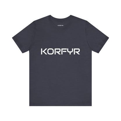 KORFYR Unisex Jersey Tee - Casual Wear, Graphic T-Shirt, Streetwear, Gift for Him/Her, Everyday Comfort