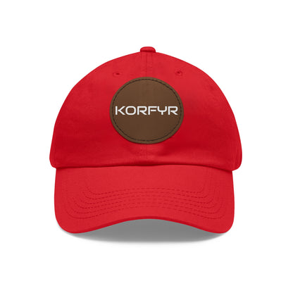 KORFYR Stylish Dad Hat with Leather Patch, Casual Sports Cap, Father’s Day Gift, Summer Accessory, Outdoor Fashion