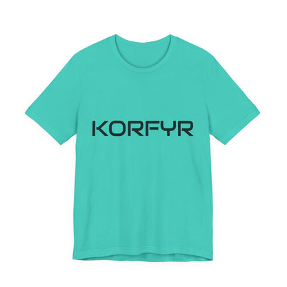 KORFYR Stylish Unisex Jersey Tee - Modern Graphic Tee for Casual Wear, Gifts, Everyday Use, Music Lovers, Trendy Outfit