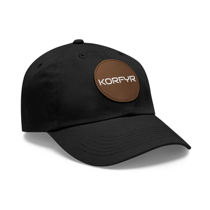 KORFYR Stylish Dad Hat with Leather Patch, Casual Sports Cap, Father’s Day Gift, Summer Accessory, Outdoor Fashion