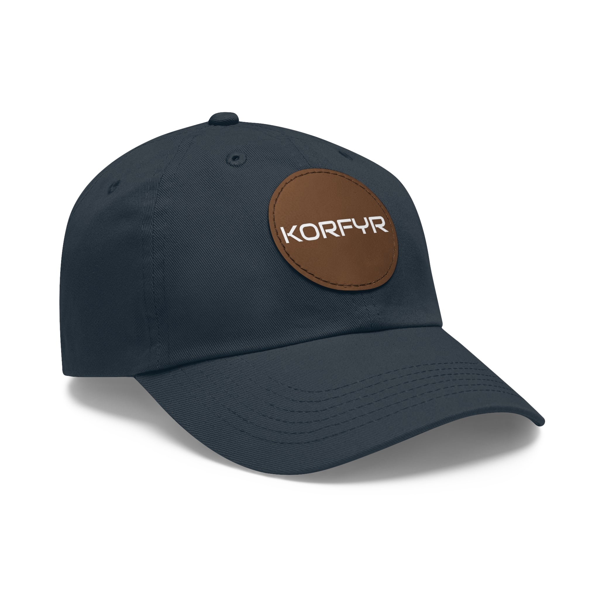 KORFYR Stylish Dad Hat with Leather Patch, Casual Sports Cap, Father’s Day Gift, Summer Accessory, Outdoor Fashion