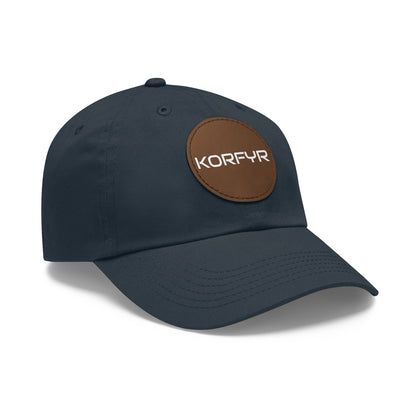 KORFYR Stylish Dad Hat with Leather Patch, Casual Sports Cap, Father’s Day Gift, Summer Accessory, Outdoor Fashion