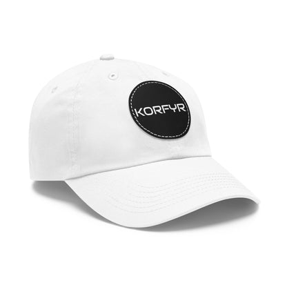 KORFYR Stylish Dad Hat with Leather Patch, Casual Sports Cap, Father’s Day Gift, Summer Accessory, Outdoor Fashion