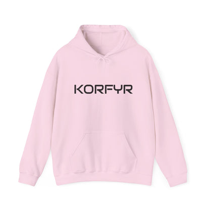KORFYR Unisex Heavy Blend Hooded Sweatshirt, Cozy Pullover, Casual Wear, Streetwear, Gift for Friends