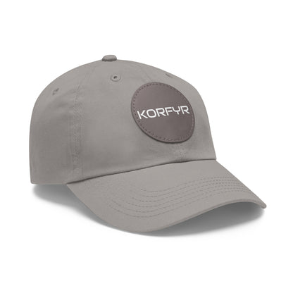 KORFYR Stylish Dad Hat with Leather Patch, Casual Sports Cap, Father’s Day Gift, Summer Accessory, Outdoor Fashion