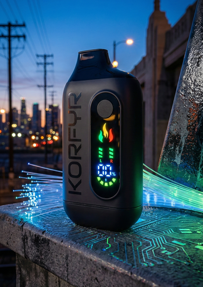 TWINFYR Dual-Flavor 510-Thread 650mAh Battery (Black)